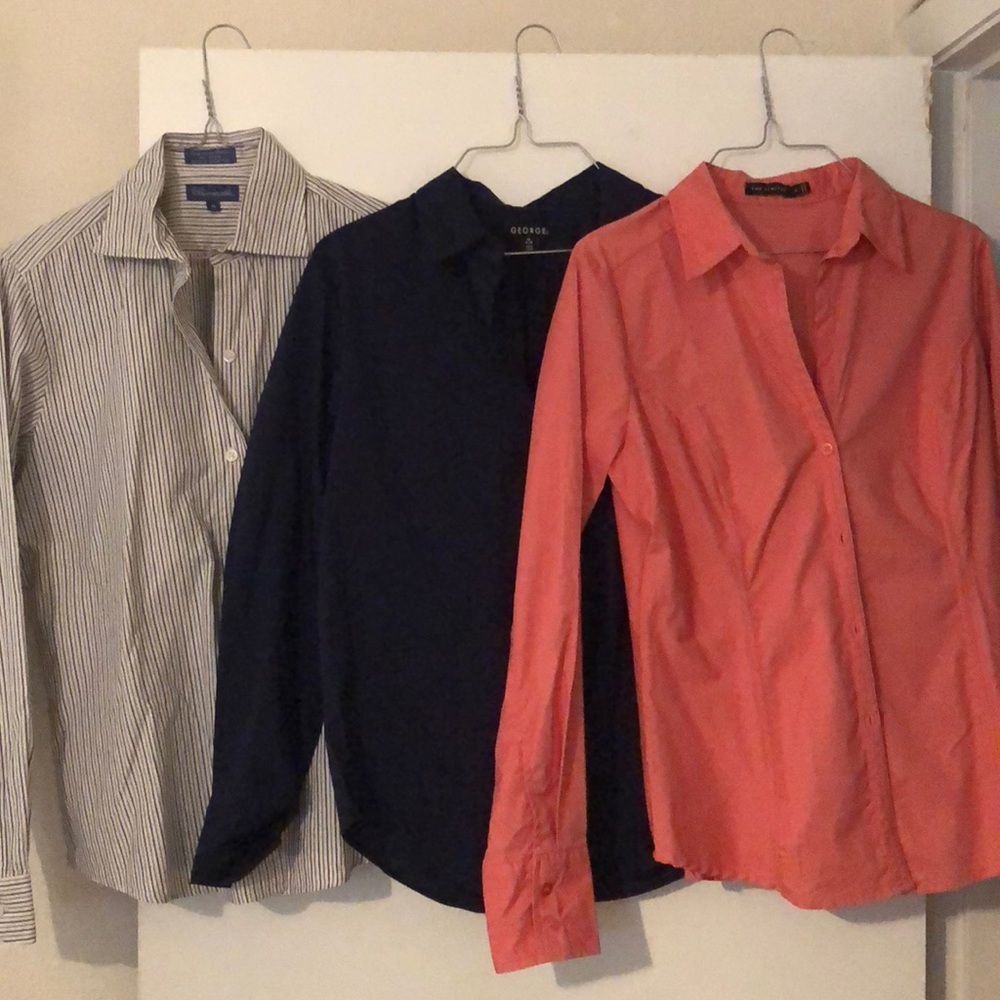 Bundle of Button down dress shirts
